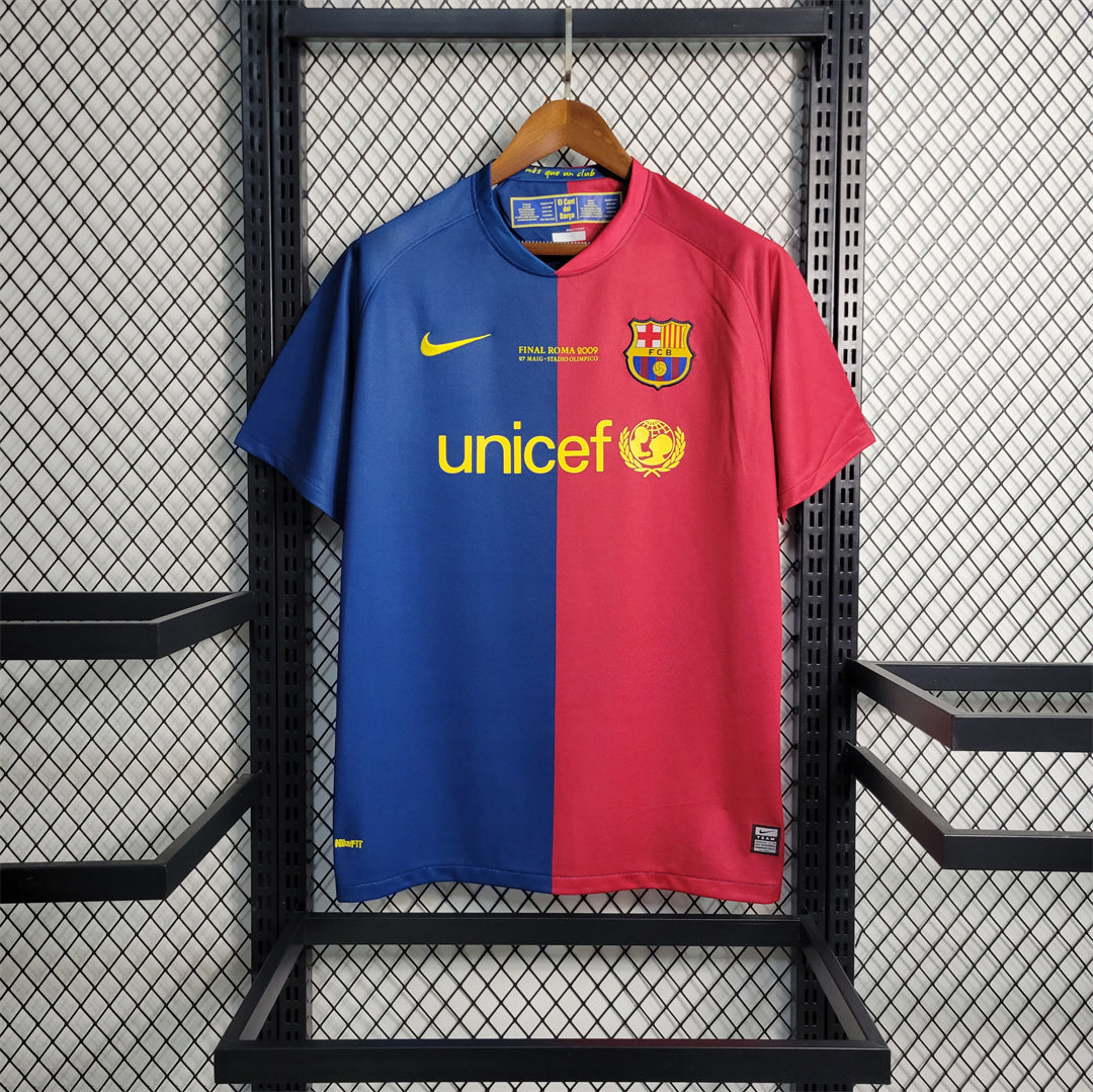 08-09 Barcelona Home Retro Shirt