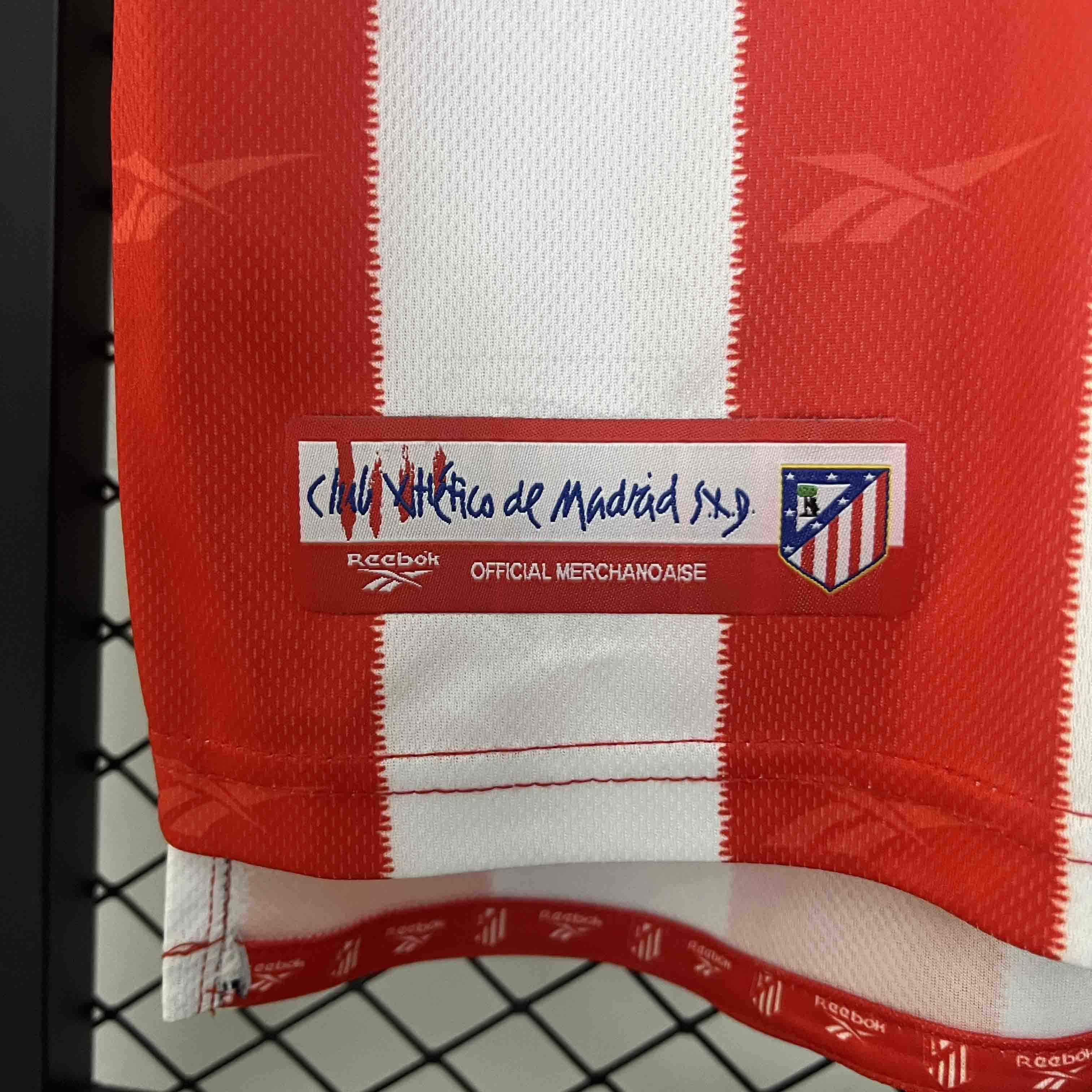 98-99 Atletico Madrid Home Retro Shirt