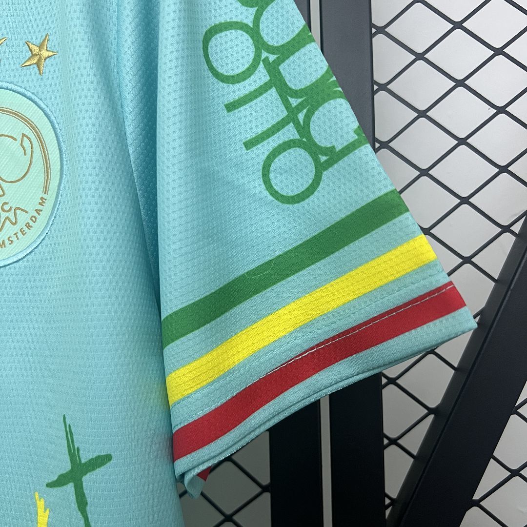 25-26 Ajax x Bob Marley AOP Green Special Edition Shirt