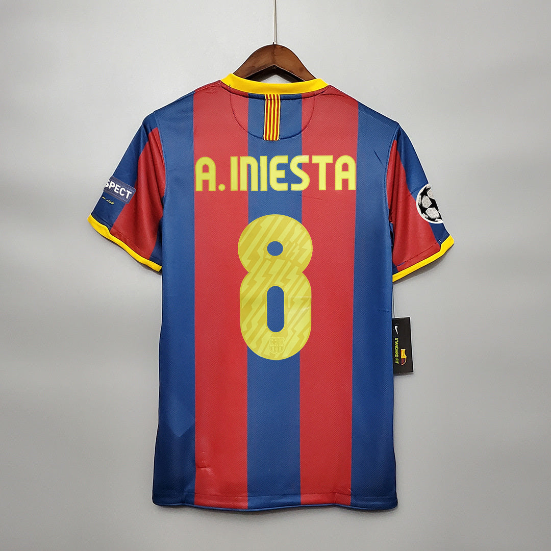 10-11 Barcelona Home Retro Shirt