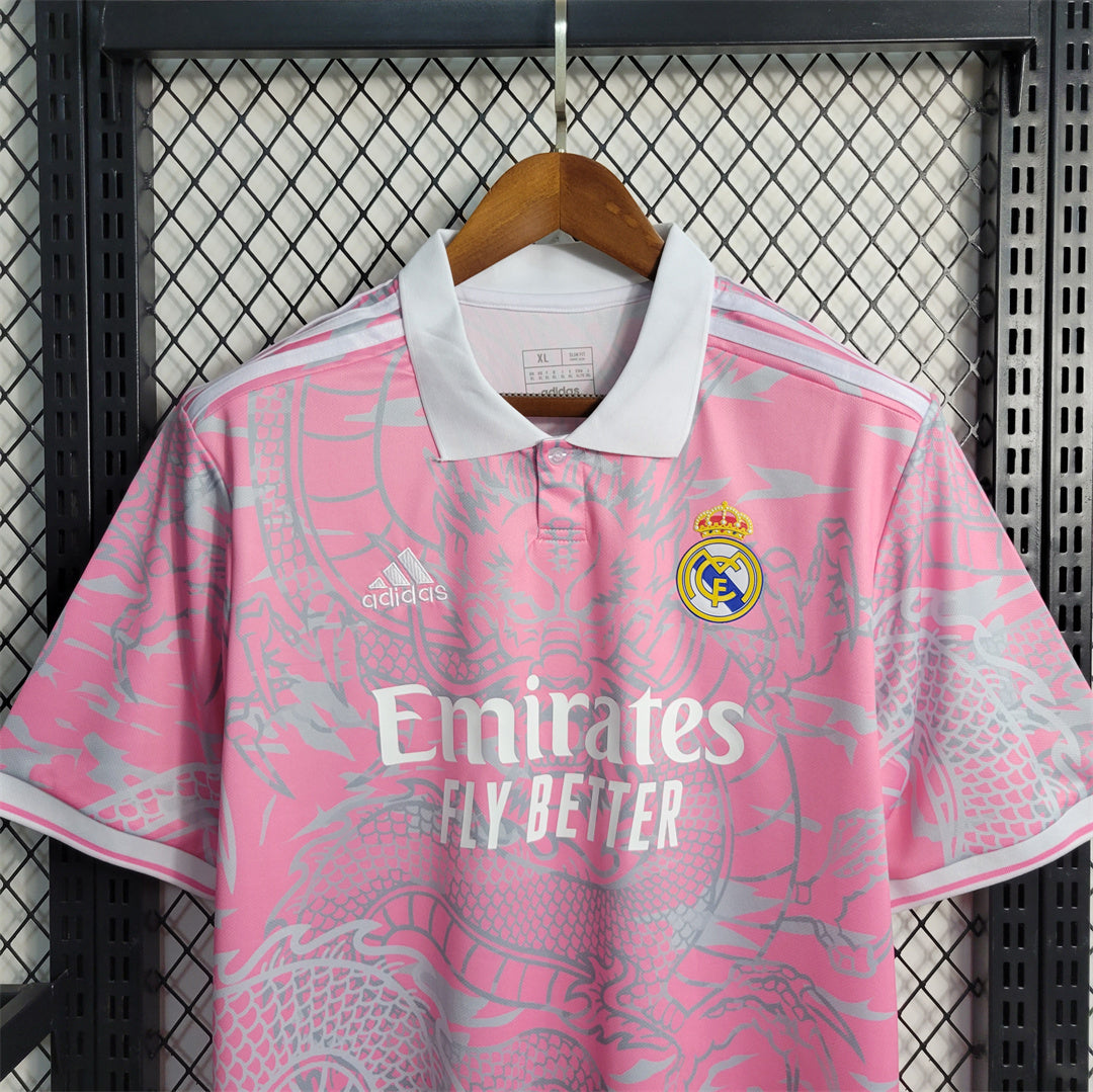 23-24 Real Madrid Dragon Pink Special Shirt