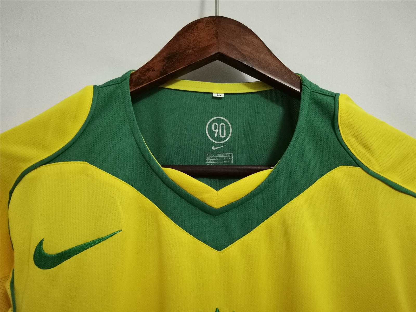 2004 Brazil home Shirt