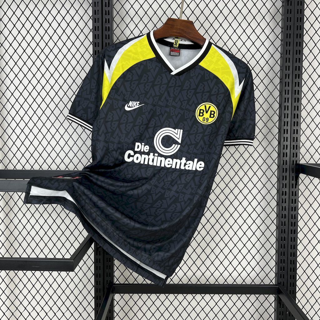 95-96 Dortmund Away Retro Kit