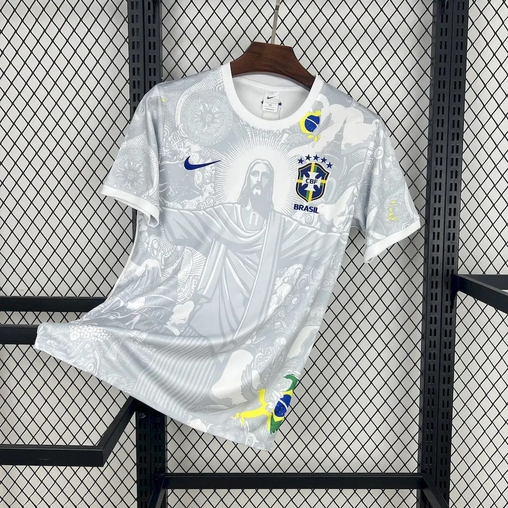 2025 Brazil Christ The Redeemer White Special Edition Shirt