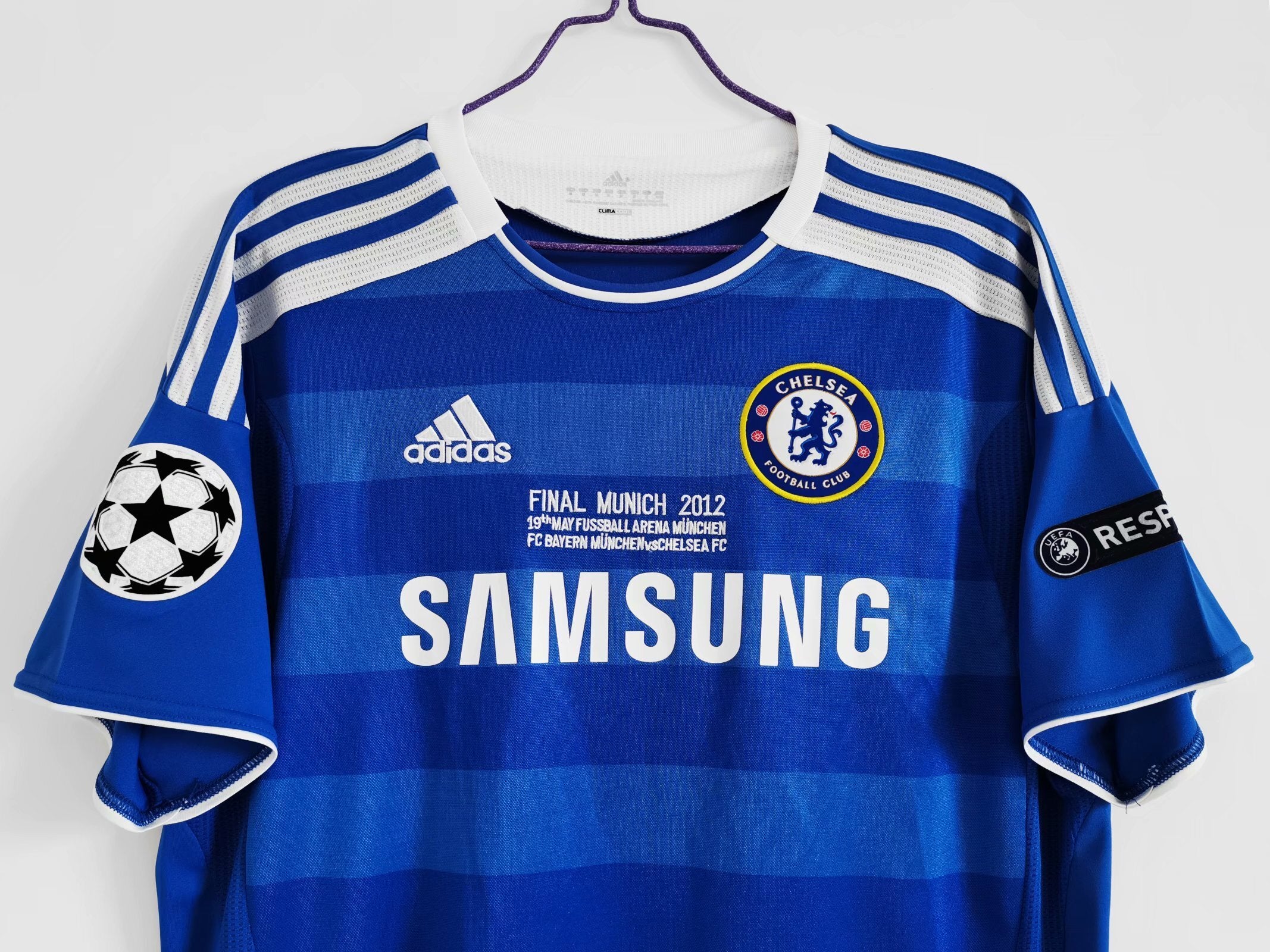 11-12 Chelsea home UCL final Shirt
