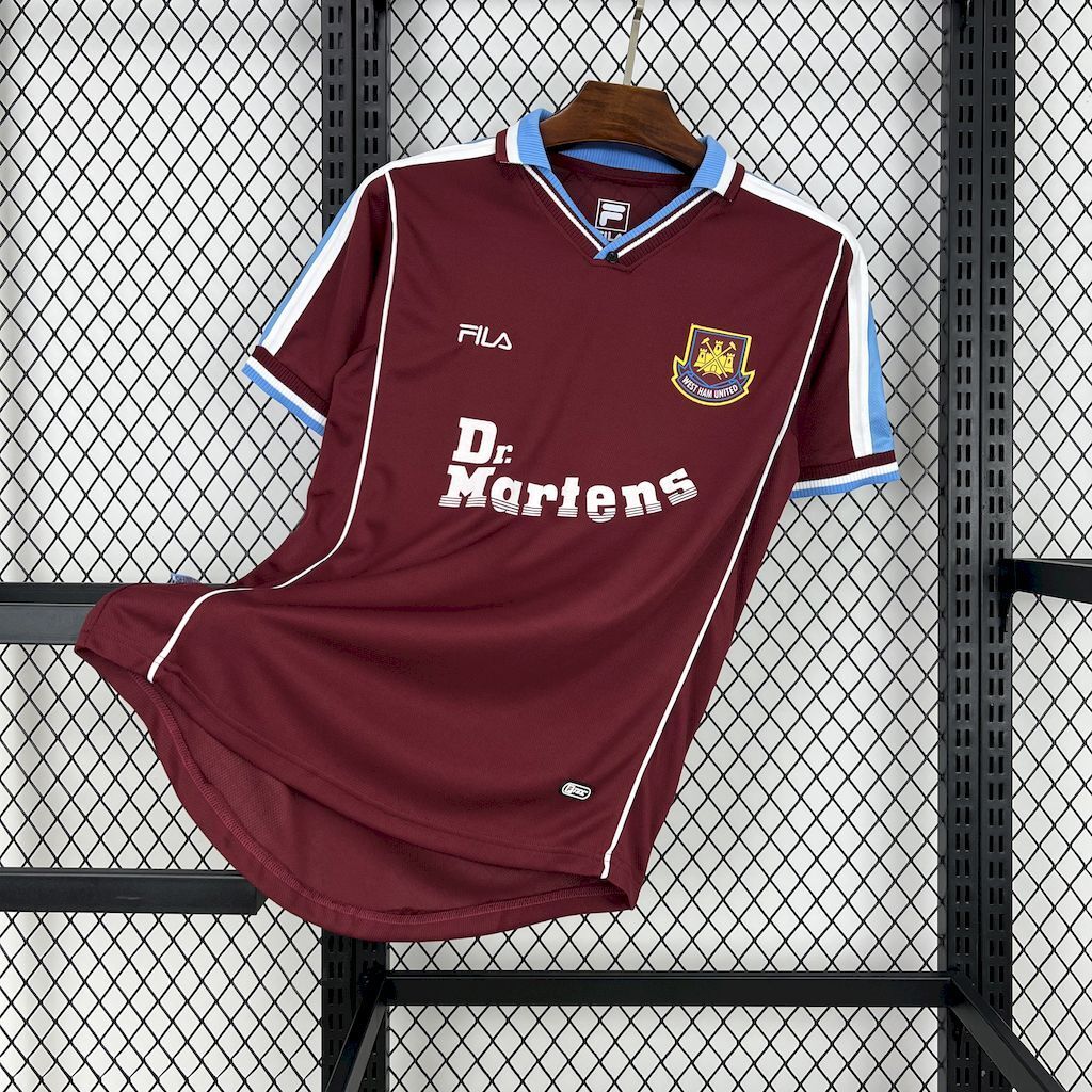 99-01 West Ham Home Retro Shirt