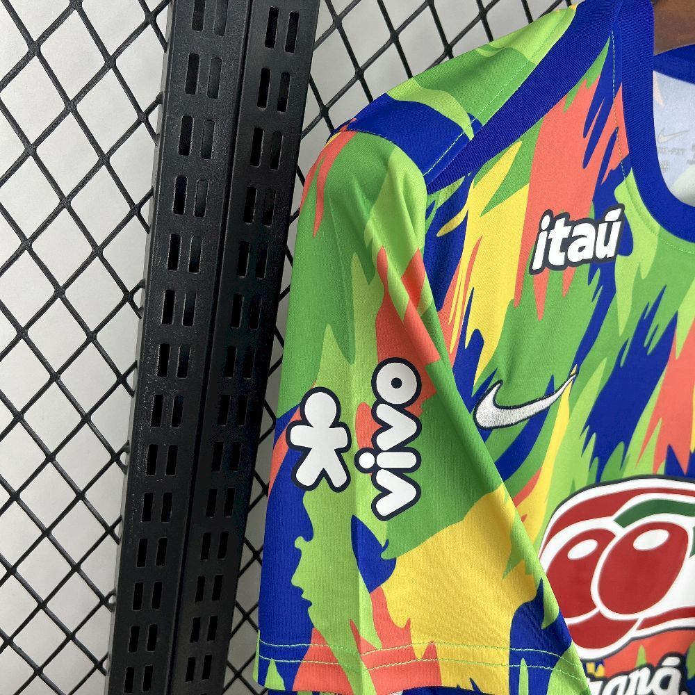 2025 Brazil Colorful Training Shirt