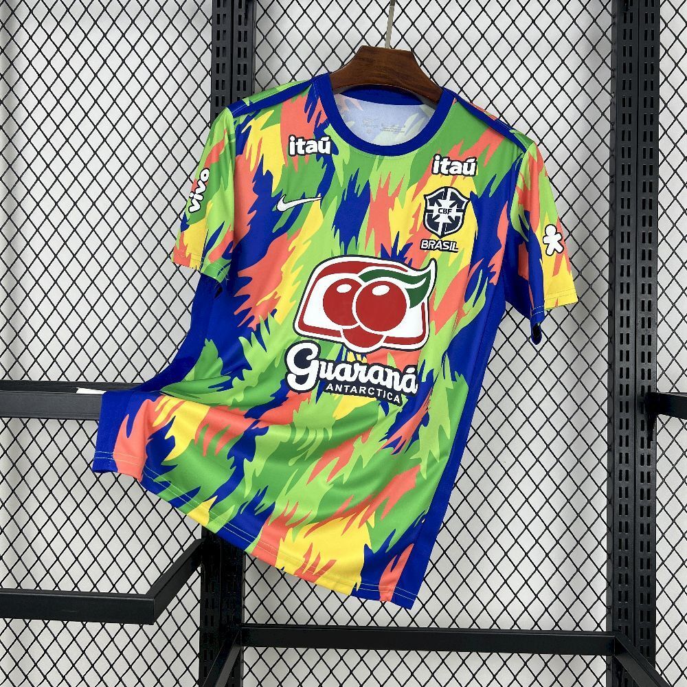 2025 Brazil Colorful Training Shirt