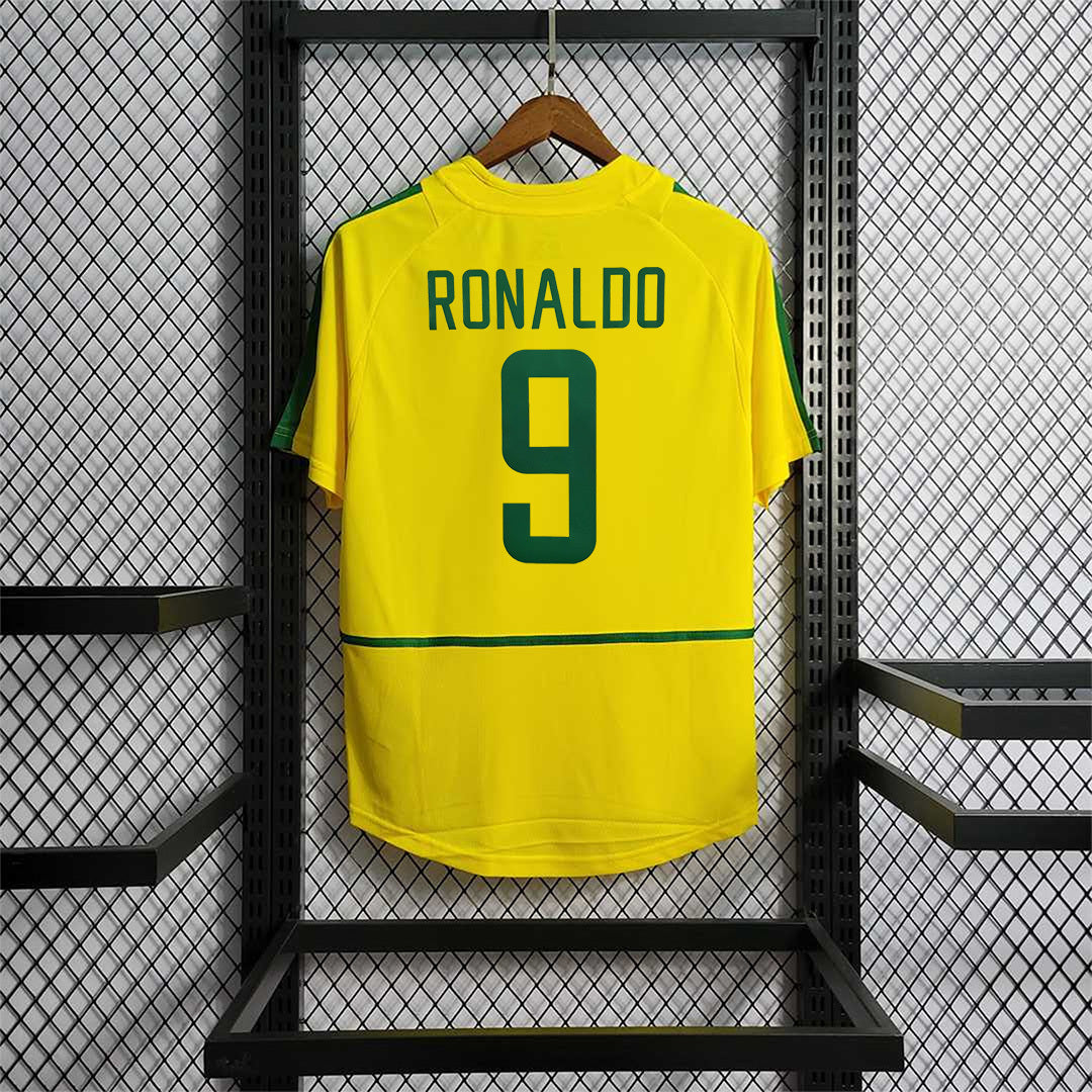 2002 Brazil home Shirt