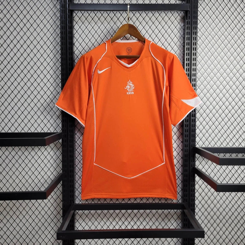 2004 Netherlands Home Retro Shirt