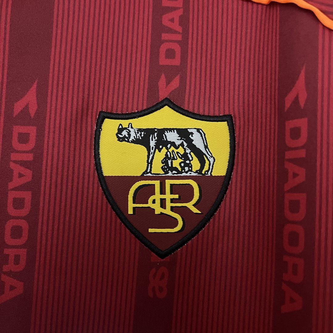 99-00 Roma Home Retro Shirt