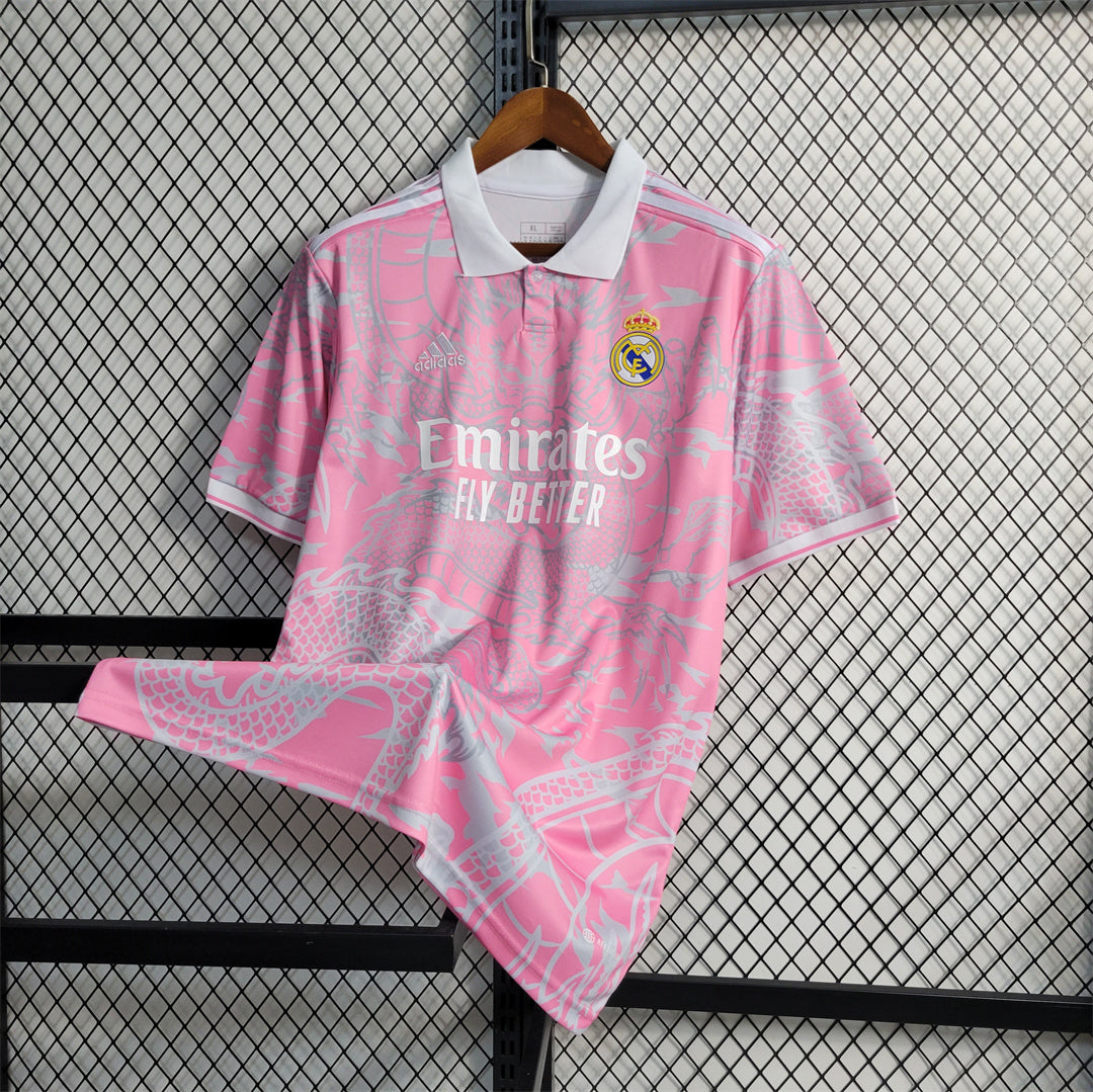 23-24 Real Madrid Dragon Pink Special Shirt